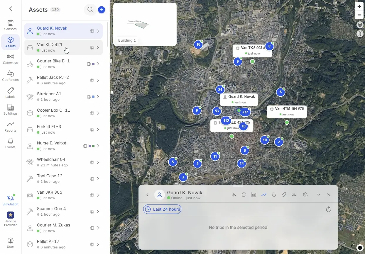 Real-Time Location Tracking
