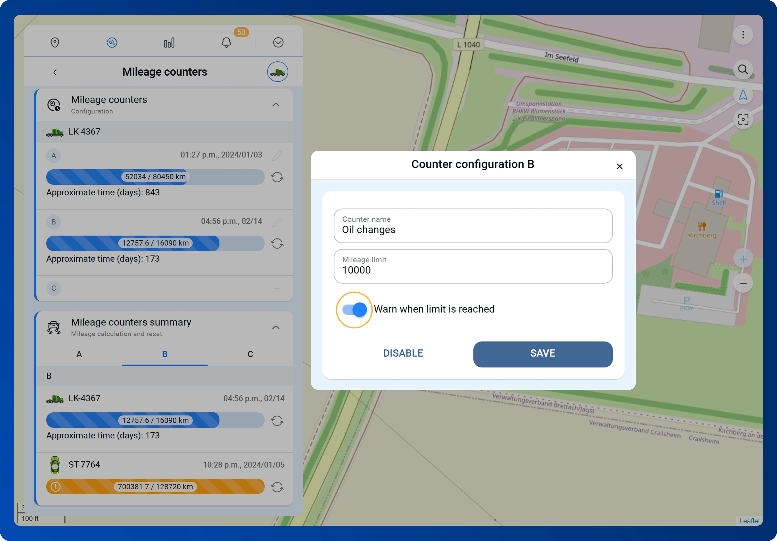 Maintenance Notifications