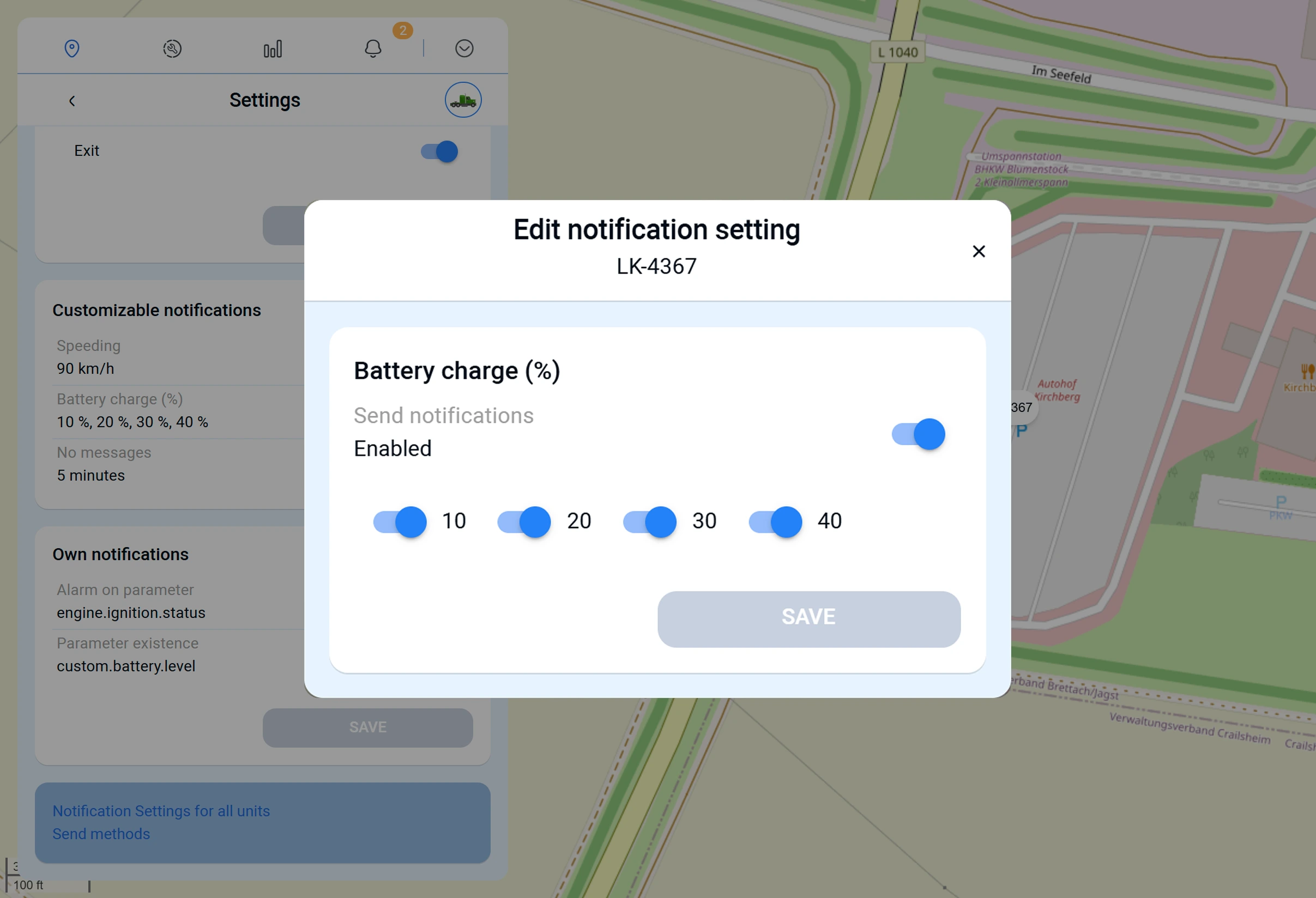 Device Status & Emergency Alerts